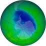 Antarctic Ozone 1996-11-27
